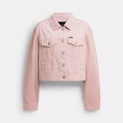 Coach Colorful Signature Denim Jacket