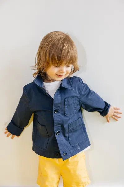 Alex Mill Mini Work Jacket In Blue