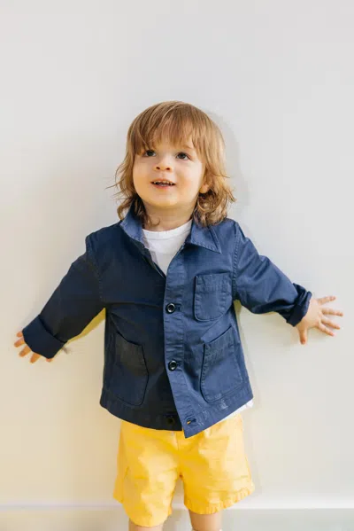 Alex Mill Mini Work Jacket In Blue