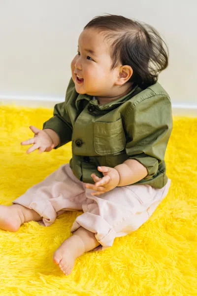 Alex Mill Mini Work Jacket In Green