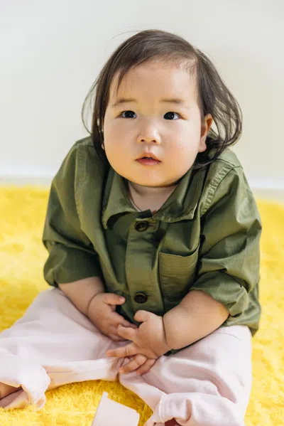 Alex Mill Mini Work Jacket In Green