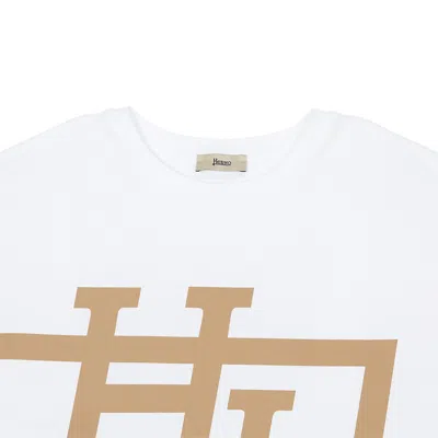 Herno Printed Graphic T-shirt In White
