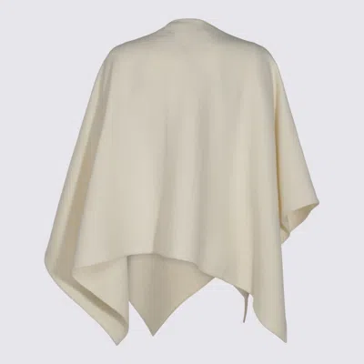 Max Mara White Serra Capes