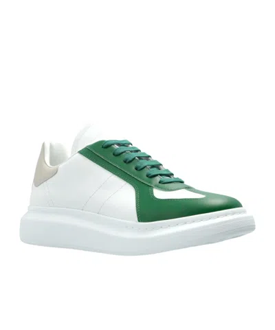 Alexander Mcqueen Oversized Paneled Low-top Sneakers In White