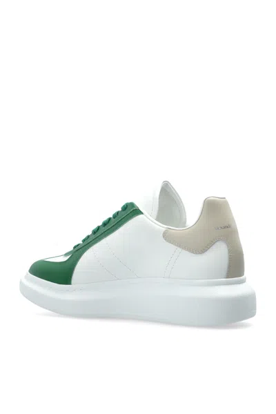 Alexander Mcqueen Oversized Paneled Low-top Sneakers In White