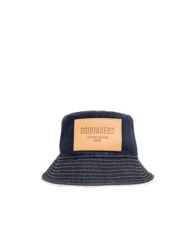 Dsquared2 Logo Hat In Black