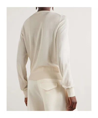 Wardrobe.nyc Fine-knit Jumper In Neutral