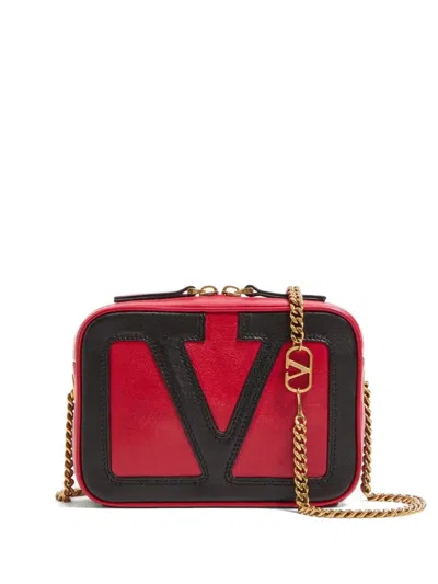 Valentino Garavani Superstar Chain Belt Bag In Red