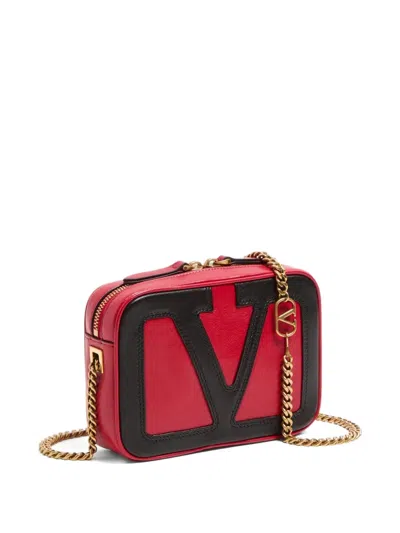 Valentino Garavani Superstar Chain Belt Bag In Red