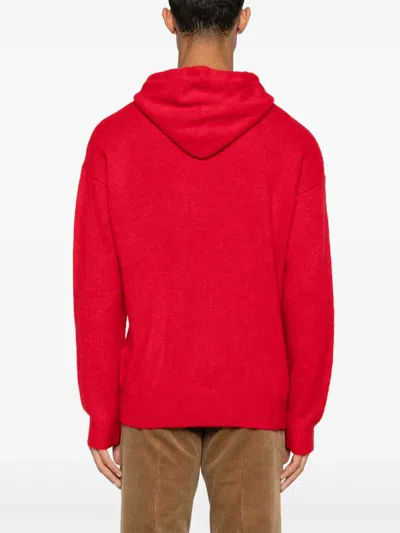 Polo Ralph Lauren Polo Pony-embroidered Hoodie In Red