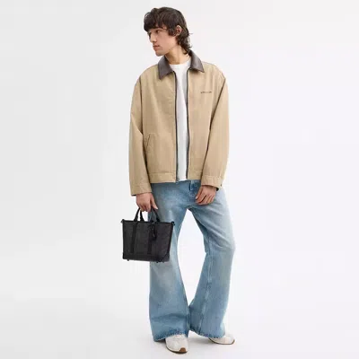 Coach Metropolitan Carryall Bag 22 In Signature Canvas