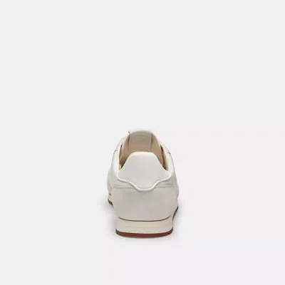 Coach Flat Sneaker In White