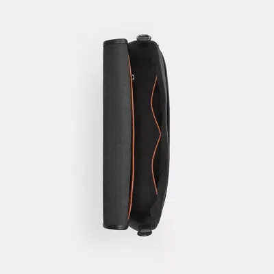 Coach Hitch Messenger Bag In Signature Canvas With Patches