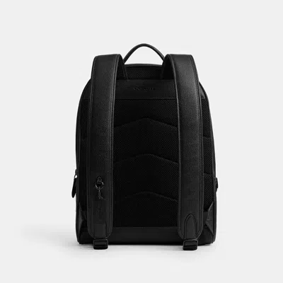 Coach Charter Backpack In Maxi Signature Leather
