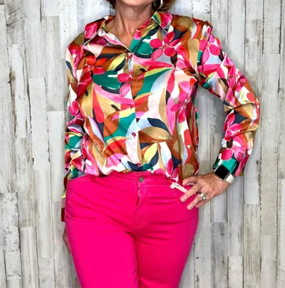 Charlie B Cruising For The Islands Top In Multi In Multi