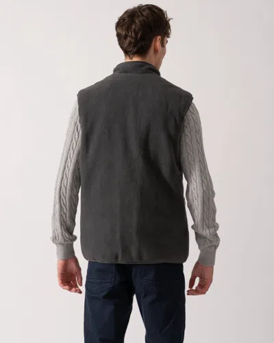 Barbour International Ellesmere Mens Fleece Gilet In Black