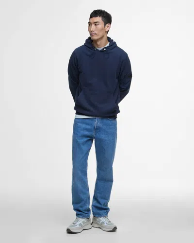 Barbour International Ewan Mens Hoodie In Blue