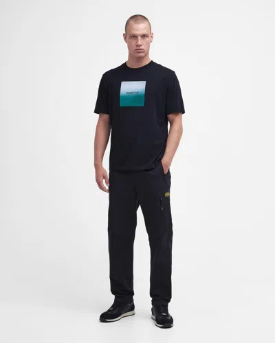 Barbour International Ombre Block Mens Relaxed T-shirt In Black