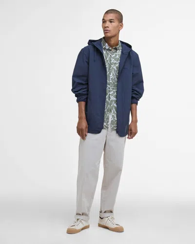 Barbour Newhill Mens Showerproof Jacket In Blue