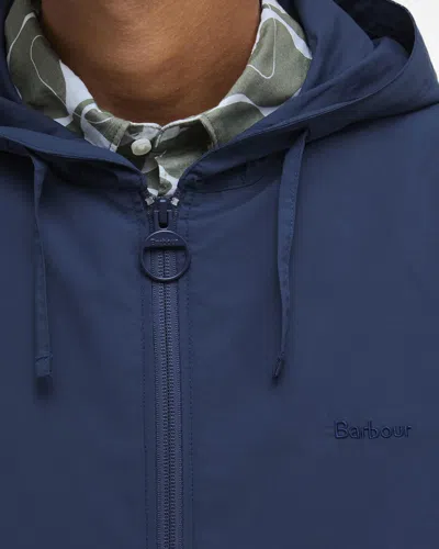 Barbour Newhill Mens Showerproof Jacket In Blue