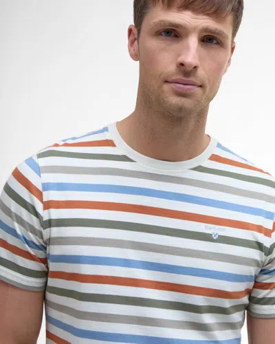 Barbour Rokeby Mens Yarn Dye Stripe T-shirt
