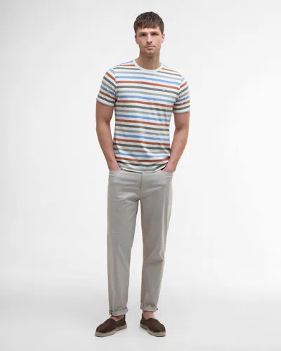 Barbour Rokeby Mens Yarn Dye Stripe T-shirt
