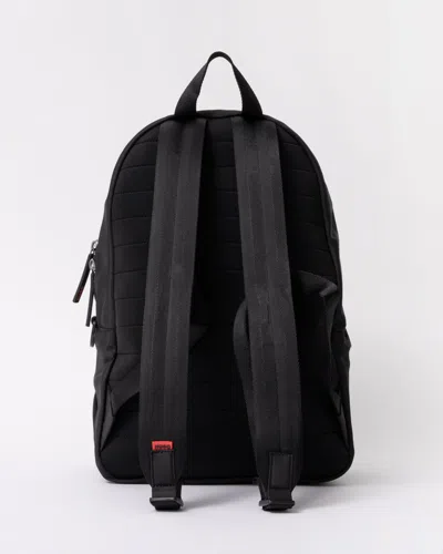 Hugo Boss Ethon Backpack With Red Rubber Logo Label And Top Handle Nos