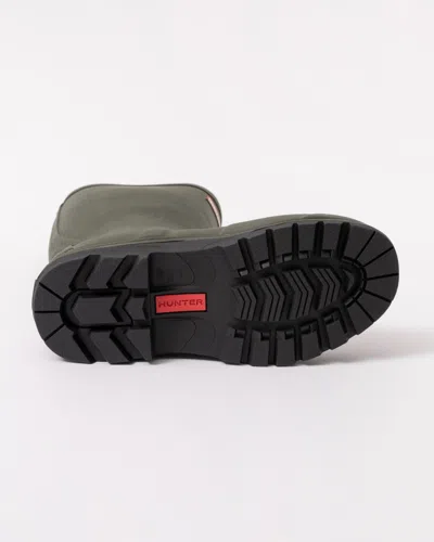 Hunter Unisex Balmoral Classic Side Adjustable Tall Boot In Green