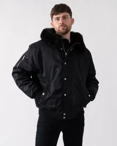 Moose Knuckles Denali Mens Bomber Jacket In Multi