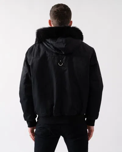 Moose Knuckles Denali Mens Bomber Jacket In Multi