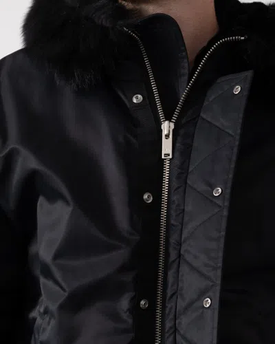 Moose Knuckles Denali Mens Bomber Jacket In Multi