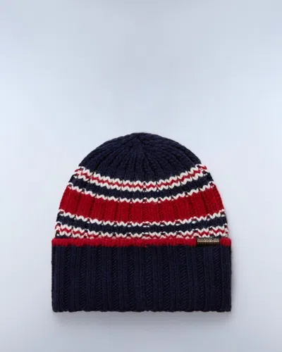 Napapijri F-areuse Flag Patch Beanie In Multi