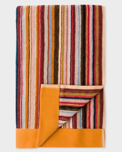 Paul Smith Large Signature Stripe Beach Towel
