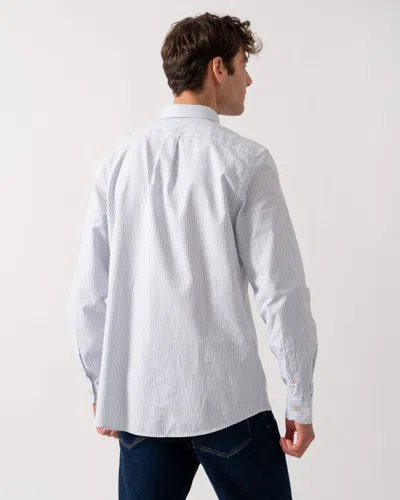 Paul Smith Mens Long Sleeve Regular Fit Shirt M2r-708u-p22264 In White