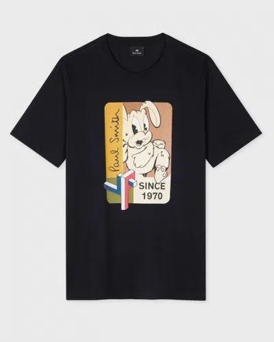 Paul Smith Mens Regular Fit 1970 Bunny T-shirt In Multi