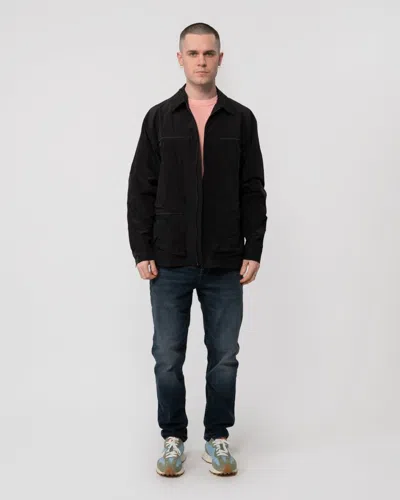 Rains Kano Overshirt In Black