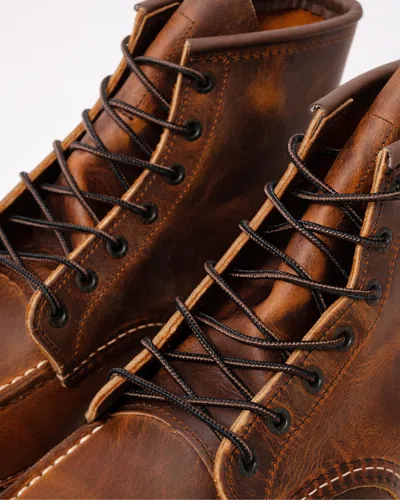 Red Wing Classic Moc Rough And Tough Leather Boot In Brown