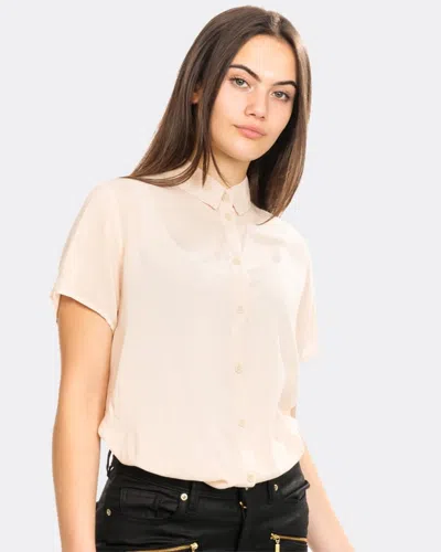 Samsoe & Samsoe Maj Ss Womens Shirt In Pink