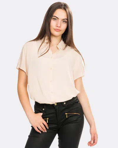 Samsoe & Samsoe Maj Ss Womens Shirt In Pink