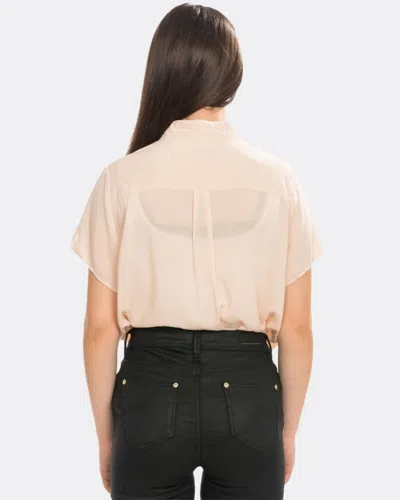 Samsoe & Samsoe Maj Ss Womens Shirt In Pink