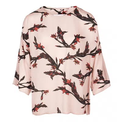 Samsoe & Samsoe Marice Ss Aop Womens Top 9315 In Multi