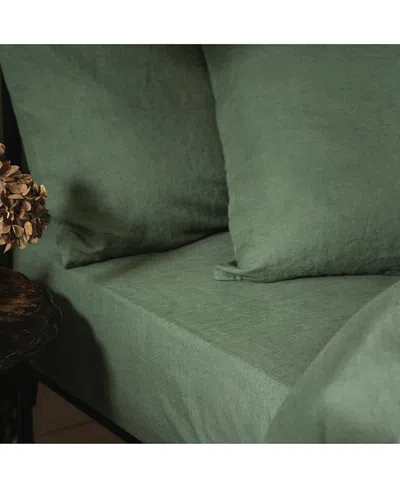 Piglet In Bed Linen Blend Fitted Sheet, King