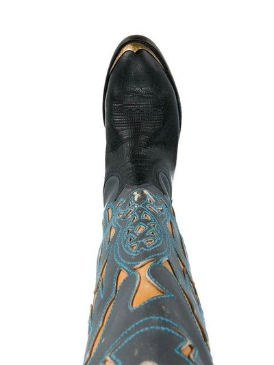 Shop Golden Goose Stitched Texan Boots