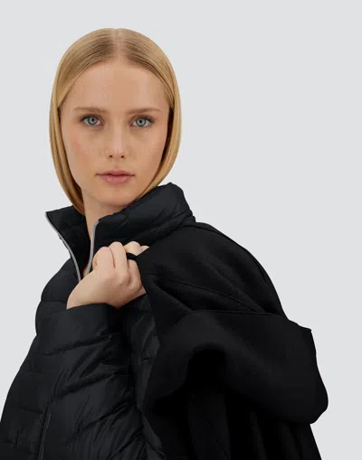 Herno Resort Hood In Ultralight Wool And Nylon In Multi