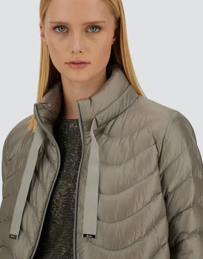 Herno Resort Short Jacket In Nylon Ultralight In Gray