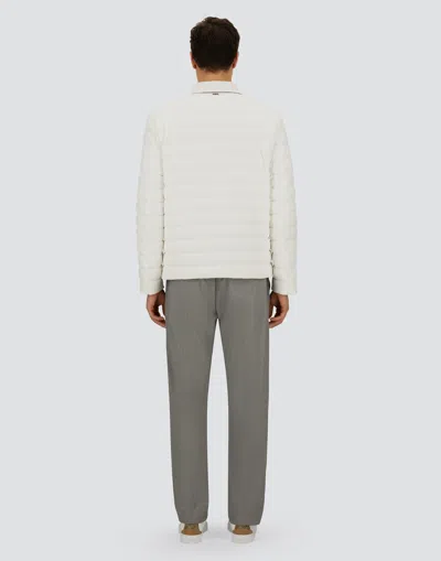 Herno Snap-button Long-sleeved Down Jacket