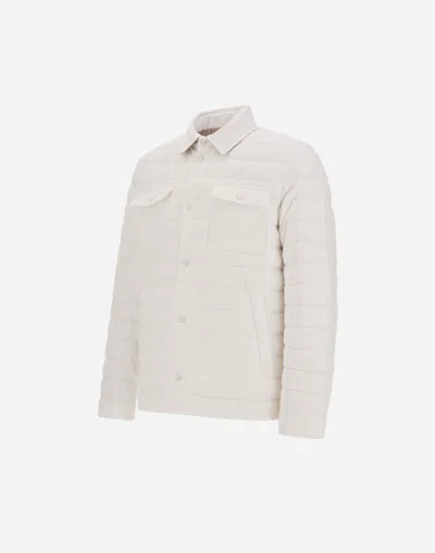 Herno Snap-button Long-sleeved Down Jacket