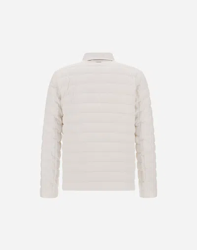 Herno Snap-button Long-sleeved Down Jacket