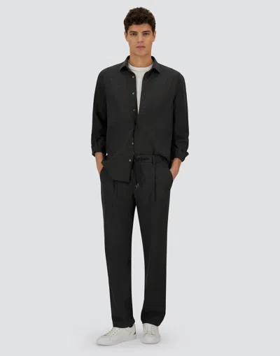 Herno Resort Trousers In Wool Knickerbocker In Gray