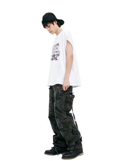 Mastercraft Union White Print T-shirt In White